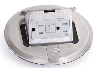 Lew Electric Fittings PUFP-S Floor Box Plate