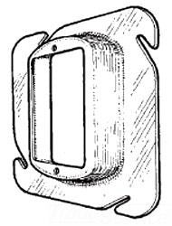 Mulberry Metal Products 11330 Square Box Cover