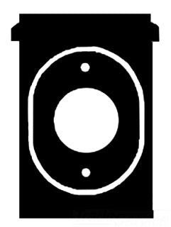 Mulberry Metal Products 30509 Weatherproof Device Box Cover