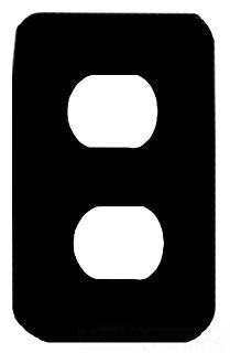 Mulberry Metal Products 79101 Wall Plate