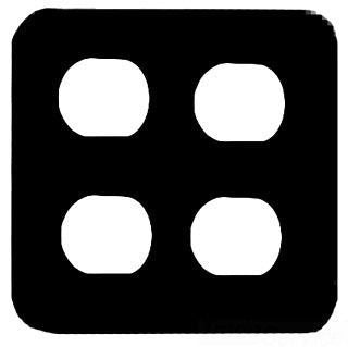 Mulberry Metal Products 79102 Wall Plate