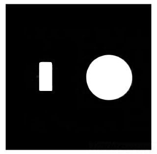 Mulberry Metal Products 97512 Wall Plate