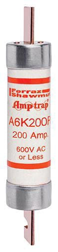 Mersen EP A6K200R Low Voltage UL Power Fuse