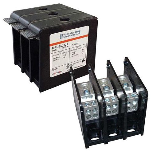 Mersen EP MPDB63163 Power Distribution Block