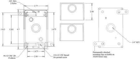 Mulberry Metal Products 30204 Weatherproof Device Box