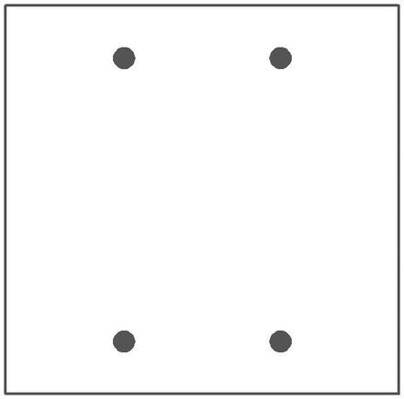 Mulberry Metal Products 83152 Wallplate