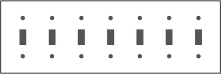 Mulberry Metal Products 86077 Wallplate