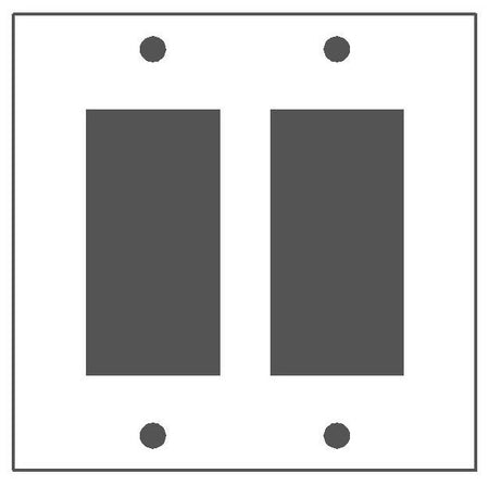 Mulberry Metal Products 86402 Wallplate