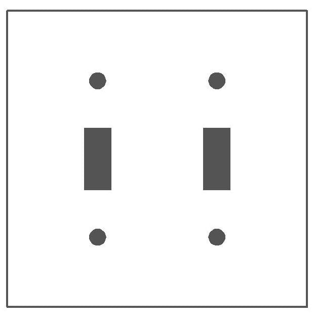 Mulberry Metal Products 97072 Wallplate