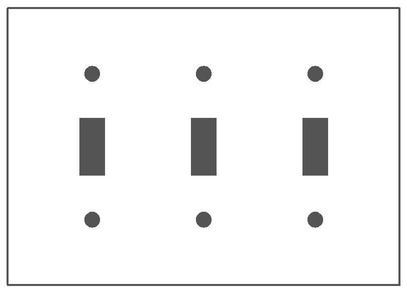 Mulberry Metal Products 97073 Wallplate