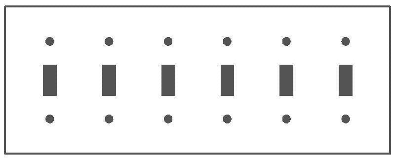 Mulberry Metal Products 97076 Wallplate