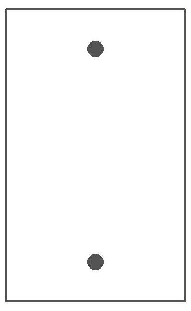 Mulberry Metal Products 97151 Wallplate