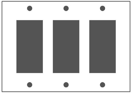 Mulberry Metal Products 97403 Wallplate