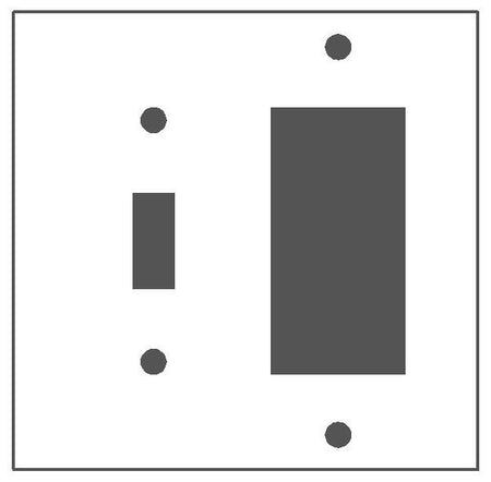 Mulberry Metal Products 97432 Wallplate