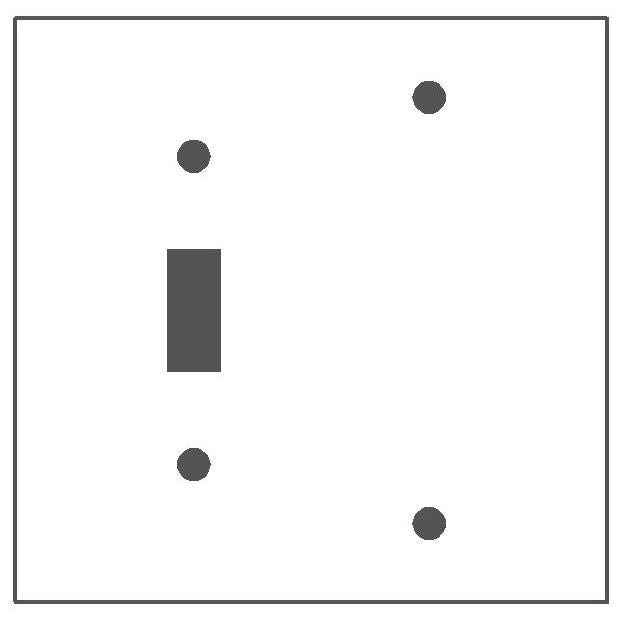 Mulberry Metal Products 97522 Wallplate