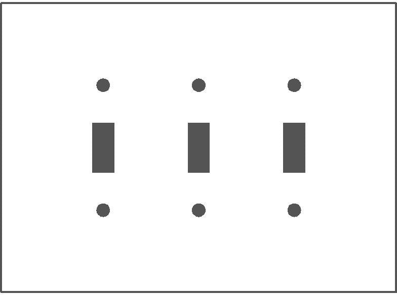 Mulberry Metal Products 97873 Wallplate