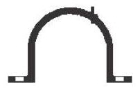 Broan-NuTone CF380 Central Vacuum System Pipe Support