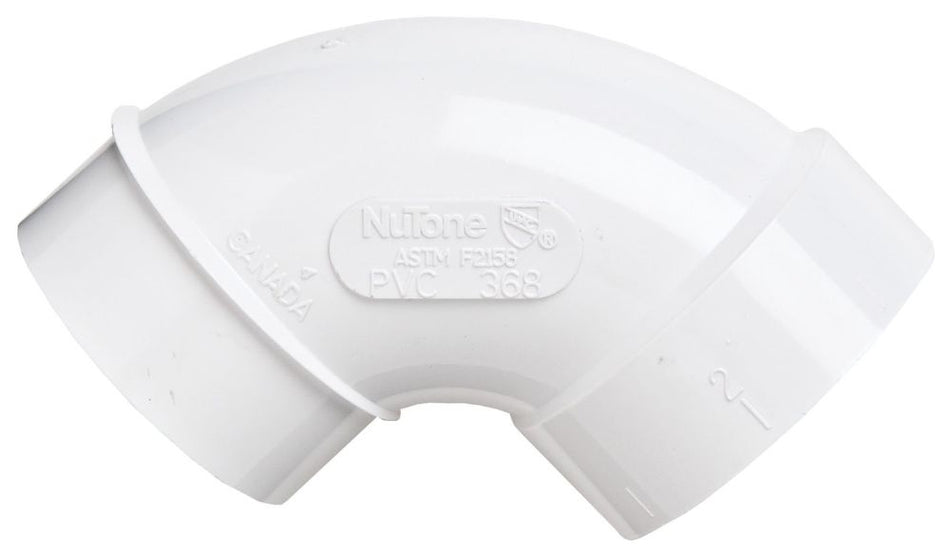 Broan-NuTone CF382S Central Vacuum System Elbow Fitting