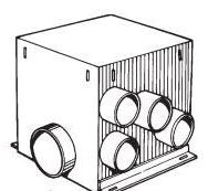 Broan-NuTone MP200 Remote In-Line Ventilator