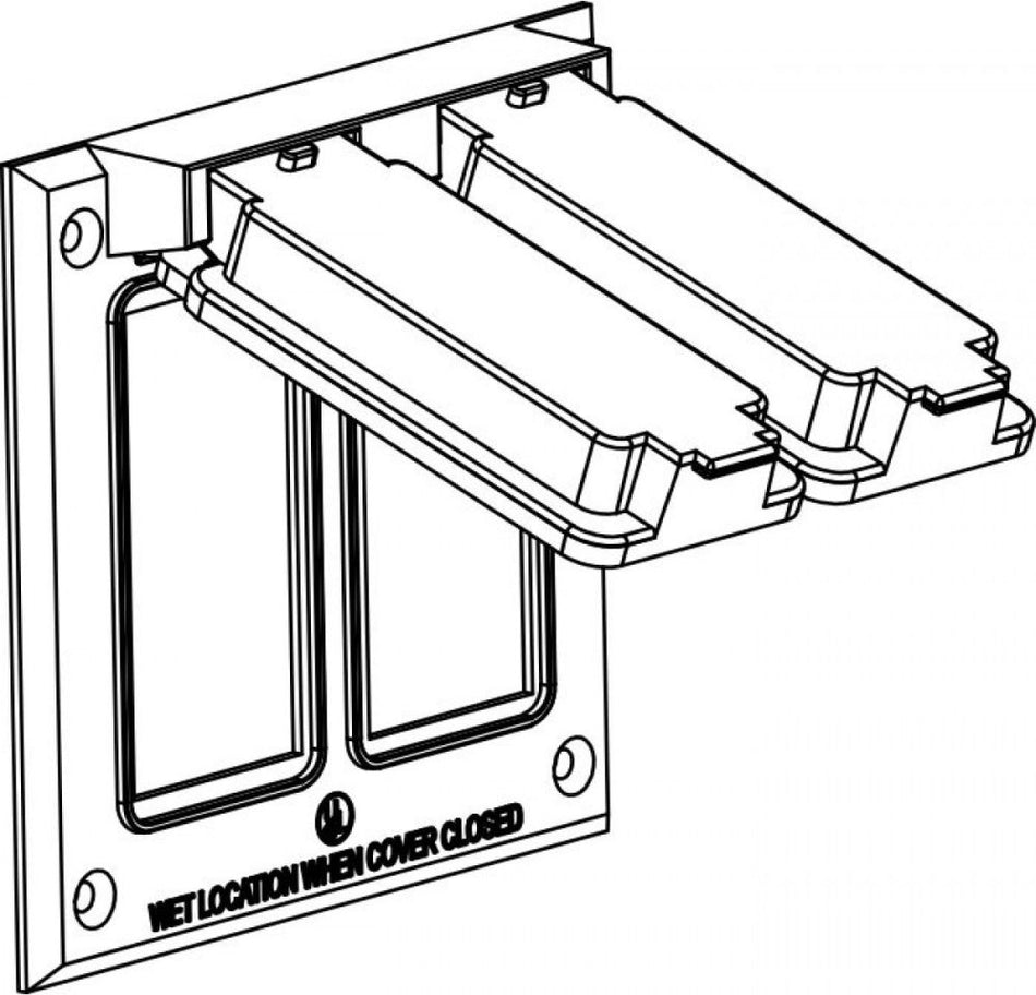 Orbit Industries 2C-2G Weatherproof Device Box Cover