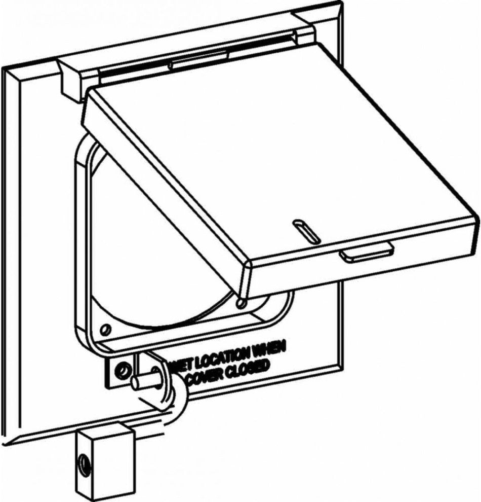 Orbit Industries 2CL-PO60 Weatherproof Device Box Cover