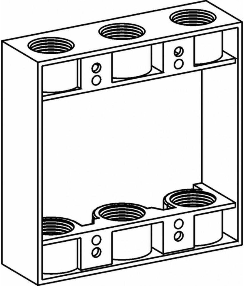 Orbit Industries 2EXB50-6 Weatherproof Outlet Box Extension Ring