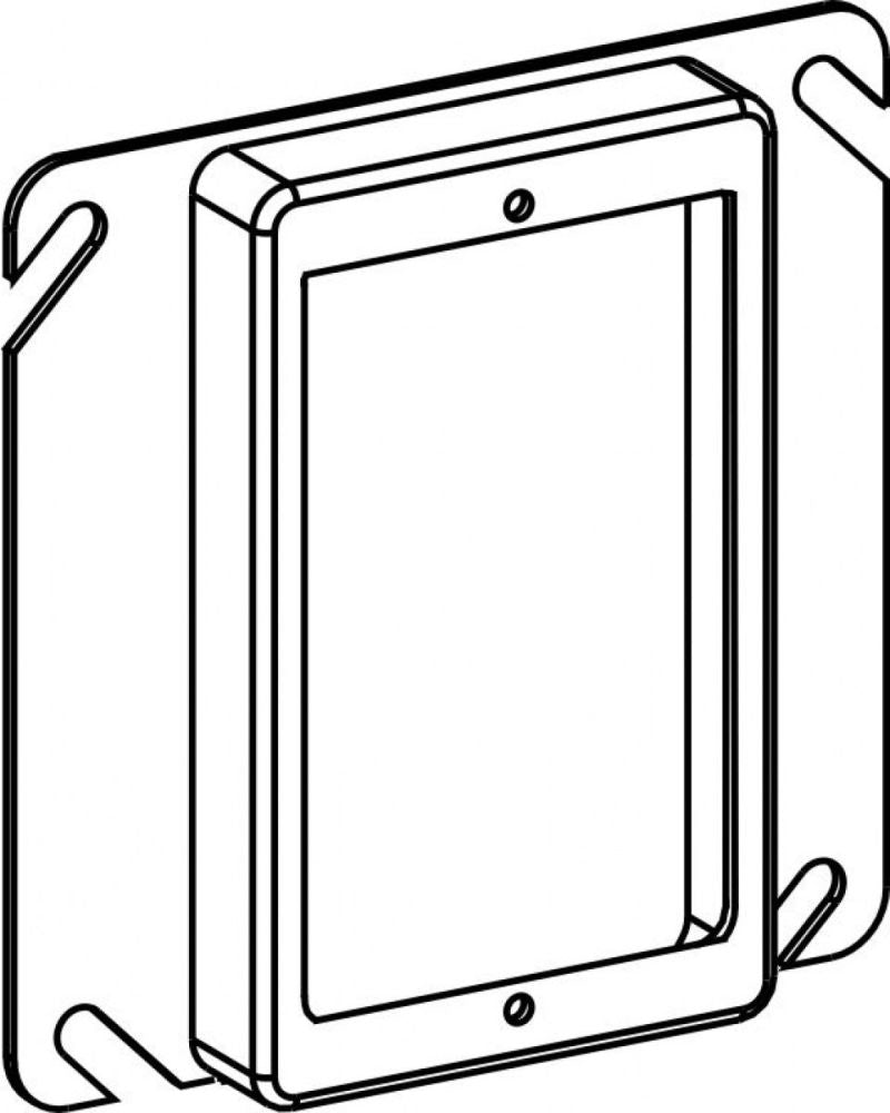 Orbit Industries 41058 Electrical Square Box Device Ring