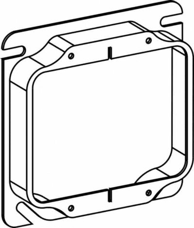 Orbit Industries 42058 Electrical Square Box Device Ring