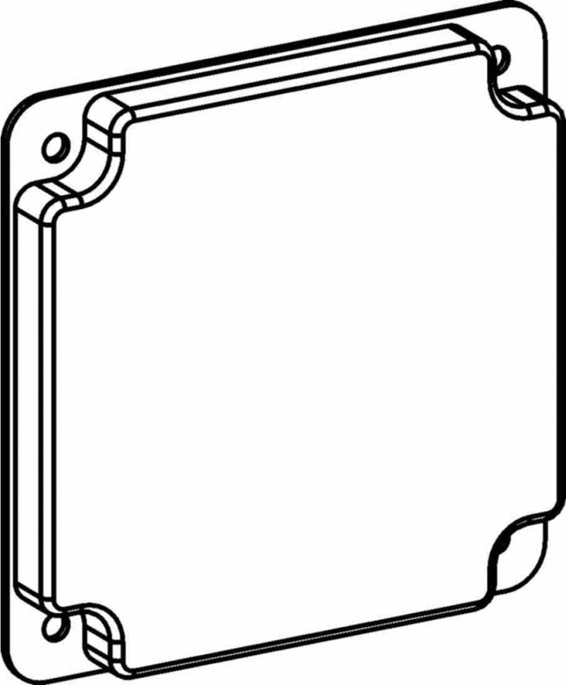 Orbit Industries 4400 Electrical Square Box Industrial Cover