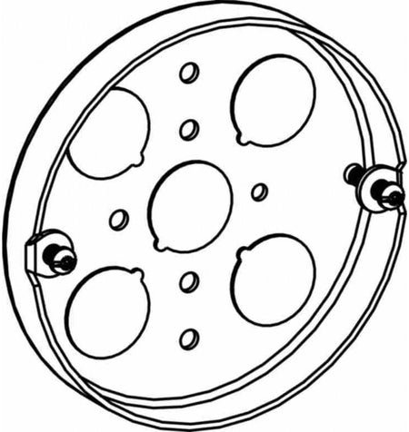 Orbit Industries 4PB Electrical Round Pancake Box