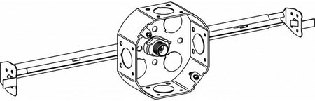Orbit Industries 4RB-50-BHA Electrical Octagon Box