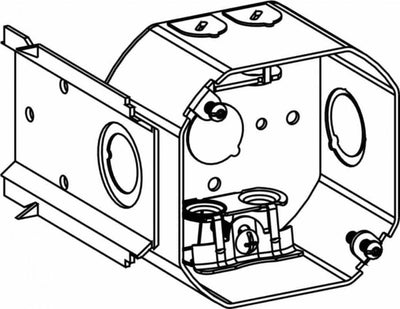 Orbit Industries 4RDB-MC-LB Electrical Octagon Box