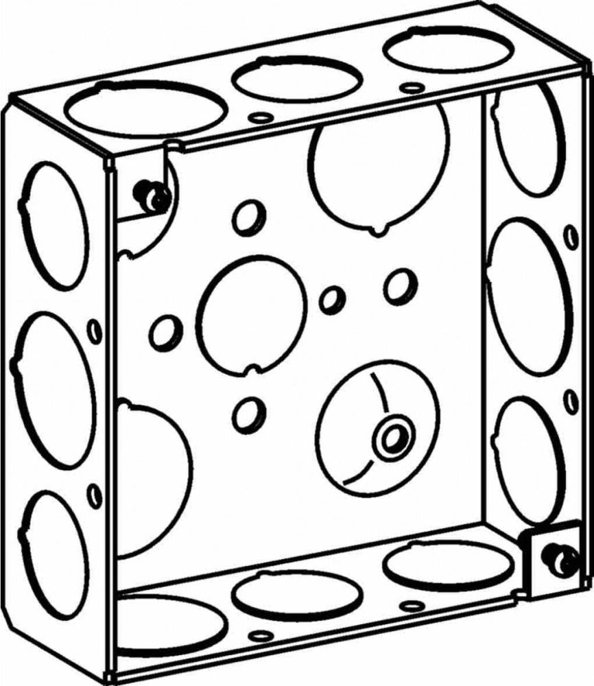 Orbit Industries 4SB-50/75-EXT Electrical Square Box Extension Ring