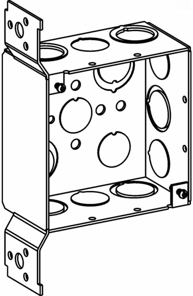 Orbit Industries 4SDB-MKO-FB Electrical Square Switch Box