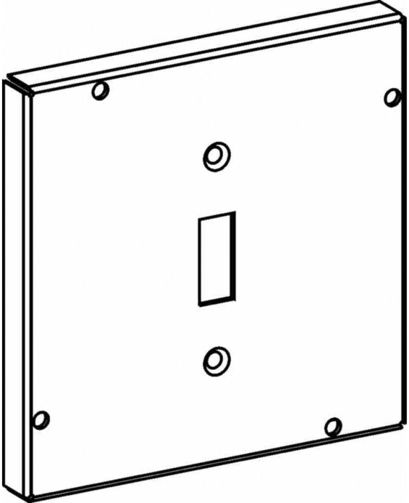 Orbit Industries 5508 Electrical Square Box Industrial Cover