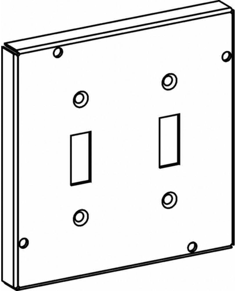 Orbit Industries 5511 Electrical Square Box Industrial Cover