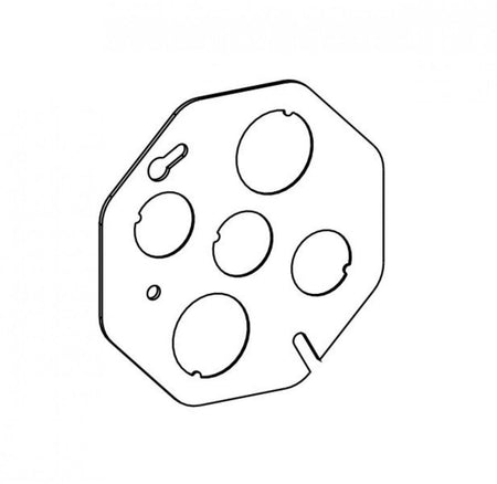 Orbit Industries CB-BK Electrical Octagon Concrete Box Cover