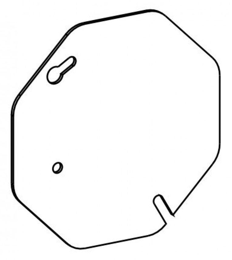 Orbit Industries CB-B Electrical Octagon Concrete Box Cover