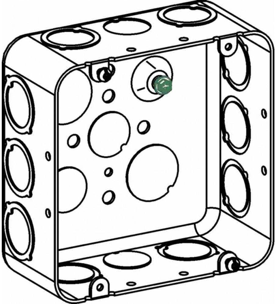 Orbit Industries D5SDB-CKO Electrical Square Box