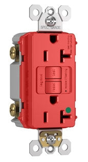 Pass & Seymour 2097HGRED Self-Test GFCI Receptacle