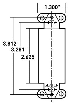 Pass & Seymour 326W Wallplate Insert