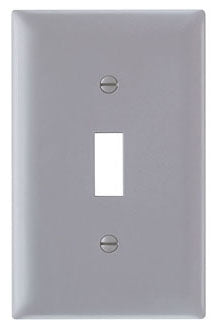 Pass & Seymour TP1GRY Wallplate
