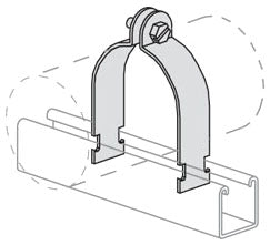 Power-Strut PS-1100-AS-EG_1IN Pipe/Conduit Clamp