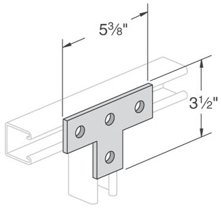 Power-Strut PS-714-EG Strut Flat Plate
