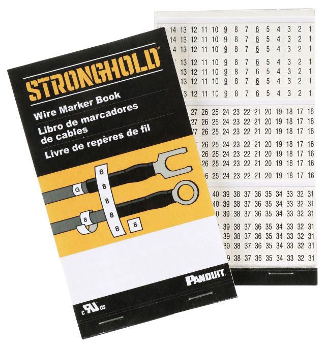 Panduit PCMB-2 Wire Marker Book
