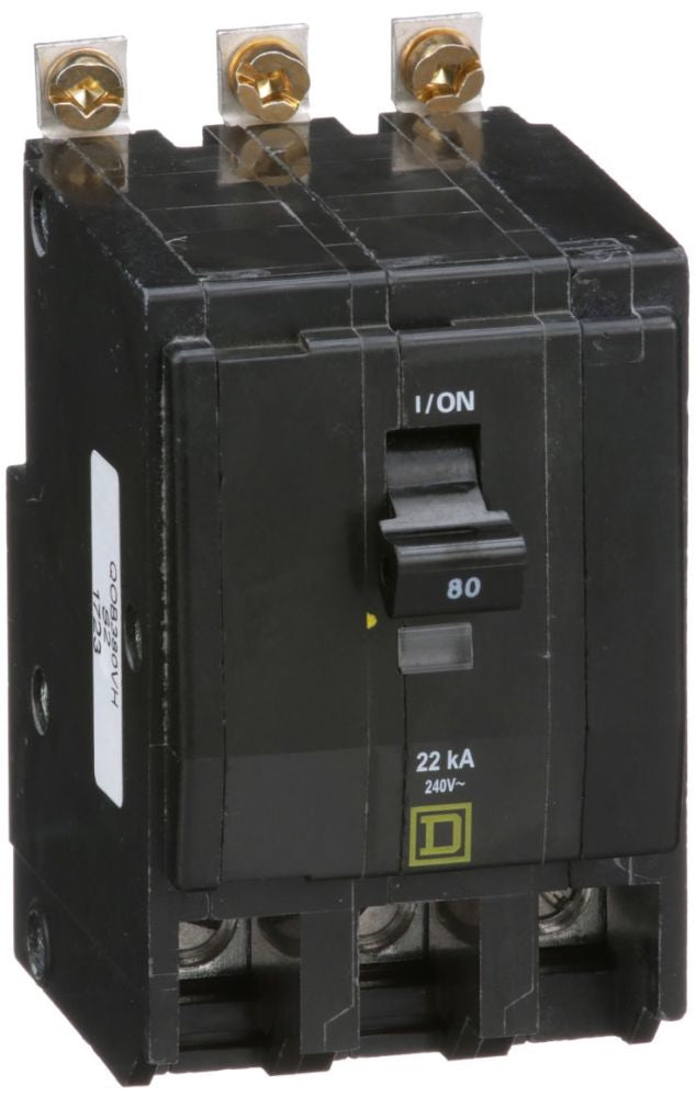 Square D QOB380VH Panelboard Miniature Circuit Breaker