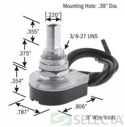 Selecta Products SS104-BG Pushbutton Switch