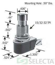 Selecta Products SS216-11-BG Pushbutton Switch