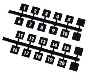 Siemens NBK3 Panelboard Number Strip