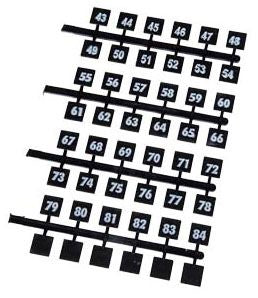 Siemens NBK4 Panelboard Number Strip